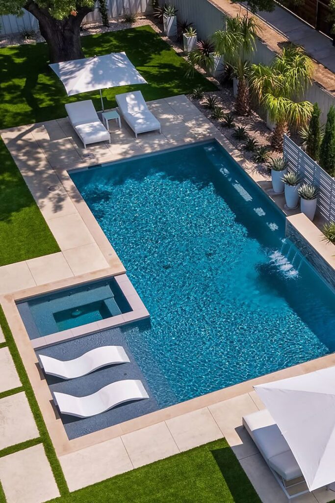 backyard pool