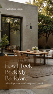 How I Took Back My Backyard: A Real Approach to Mosquito Control