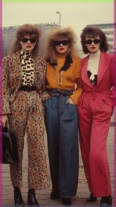 80s fashion girls